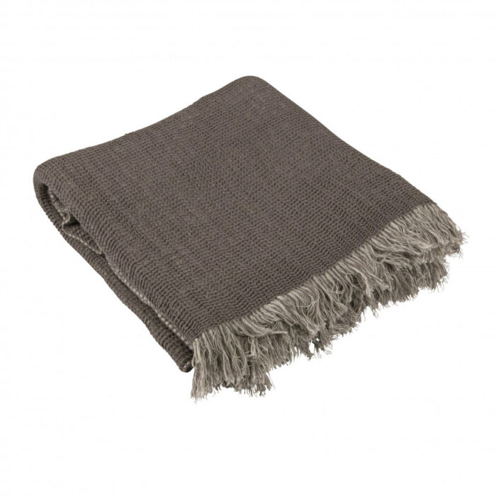 Pläd Lykke Gray