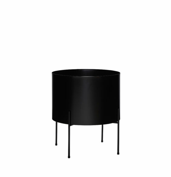 Airy Planter Black Hübsch