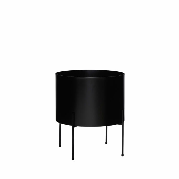 Airy Planter Black Hübsch