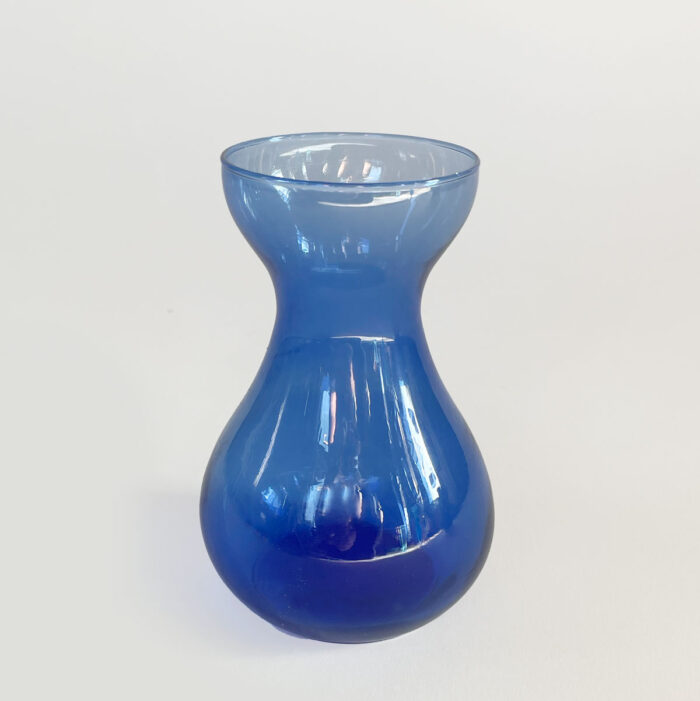 Glasvas Blue