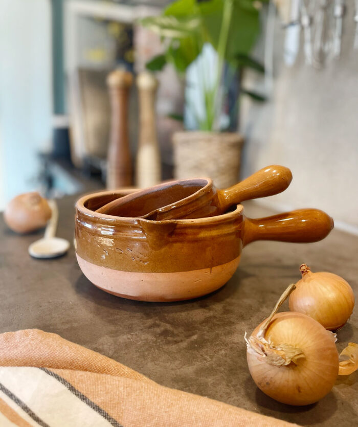 Franska keramikgrytor med handtag - Bild 2