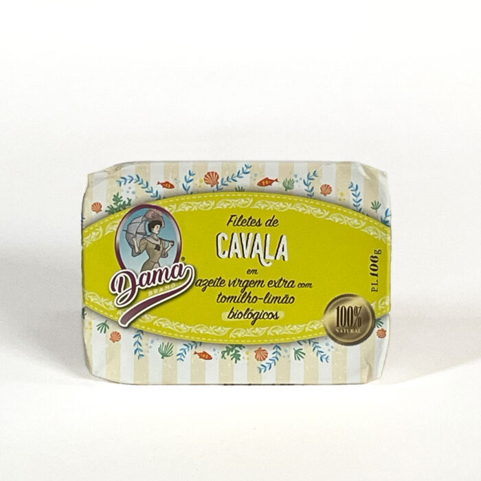 Dama Cavala Makrillfiléer Ekologisk Extra Virgin Olivolja