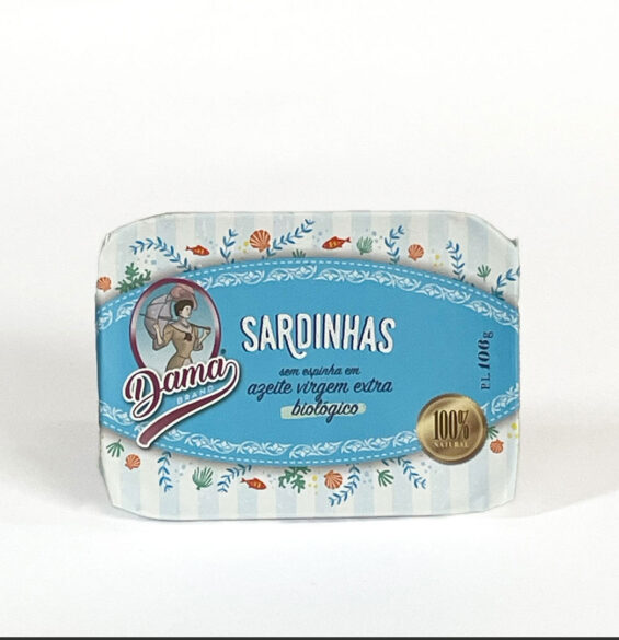 Dama Sardiner Ekologisk Extra Virgin Olivolja