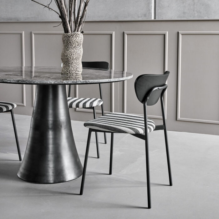 Stol HDMust Svart/OffWhite set 2st - Bild 2