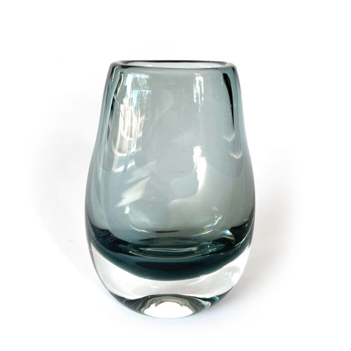 Glasvas Blue Gray