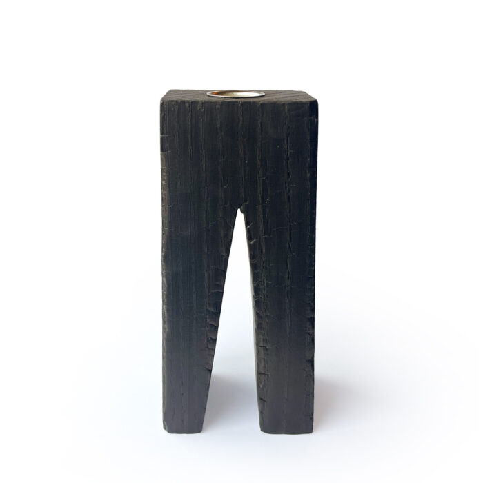 ShouSugiBan Leg Ljusstake 15 cm FormatDesign