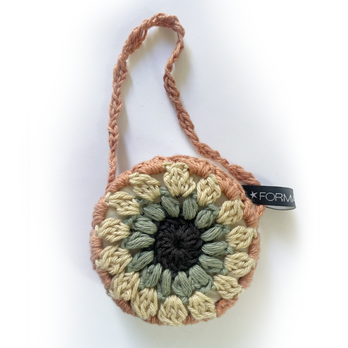 Crochet Mini Granny Nude-Beige