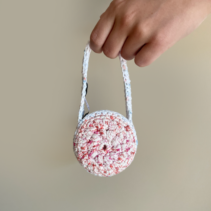 Crochet Mini Summer White-Red