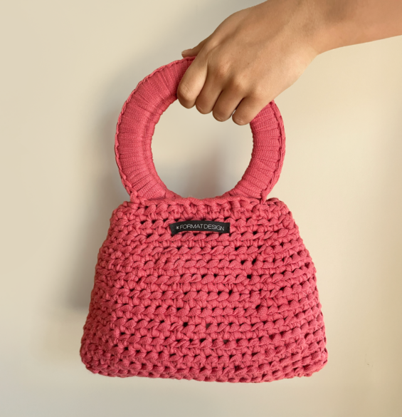 Crochet Bag Coral